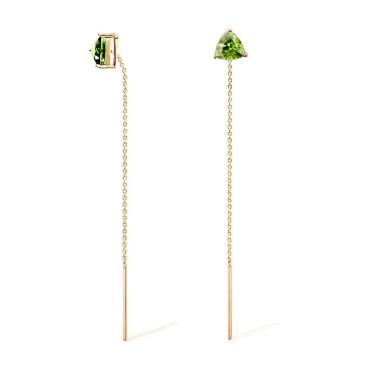 Pendientes Peridoto Trillon