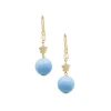 Pendientes Perla Turquesa Pearls Lady
