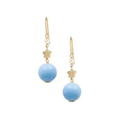 Pendientes Perla Turquesa Pearls Lady