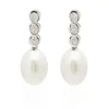 Pendientes Perlas Classic Diamond