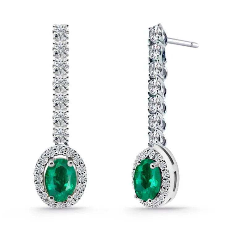 Pendientes Riviere y Orla Sunset 1,20ct.