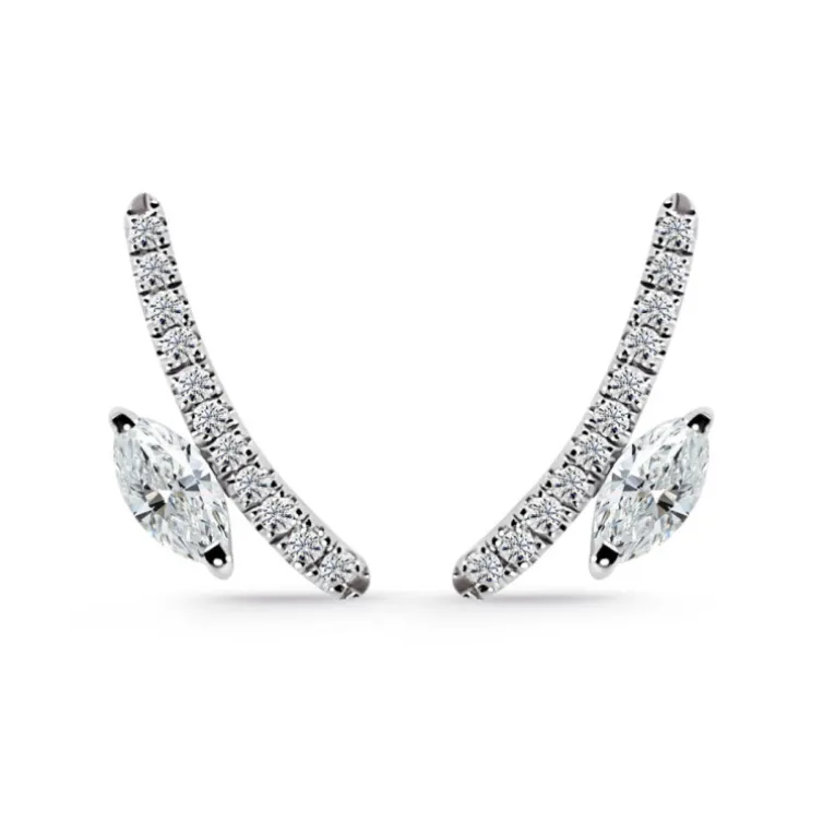 Pendientes Trepadores Mumite 0.56 Ct