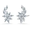 Pendientes Trepadores Oro Marquesa Flor 1.7 Ct