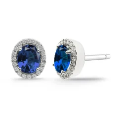 Pendientes Zafiro Orla Dalia 1.80