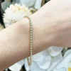 Pulsera Diamantes Riviere Chaton 0.90Ct