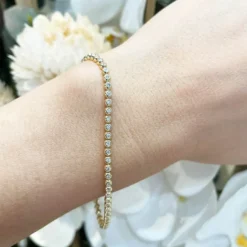 Pulsera Diamantes Riviere Chaton 0.90Ct
