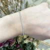 Pulsera Diamantes Riviere Redonda 0.60Ct