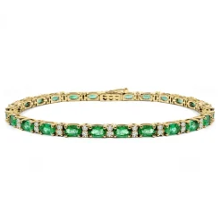 Pulsera esmeraldas y diamantes Riviere Royal