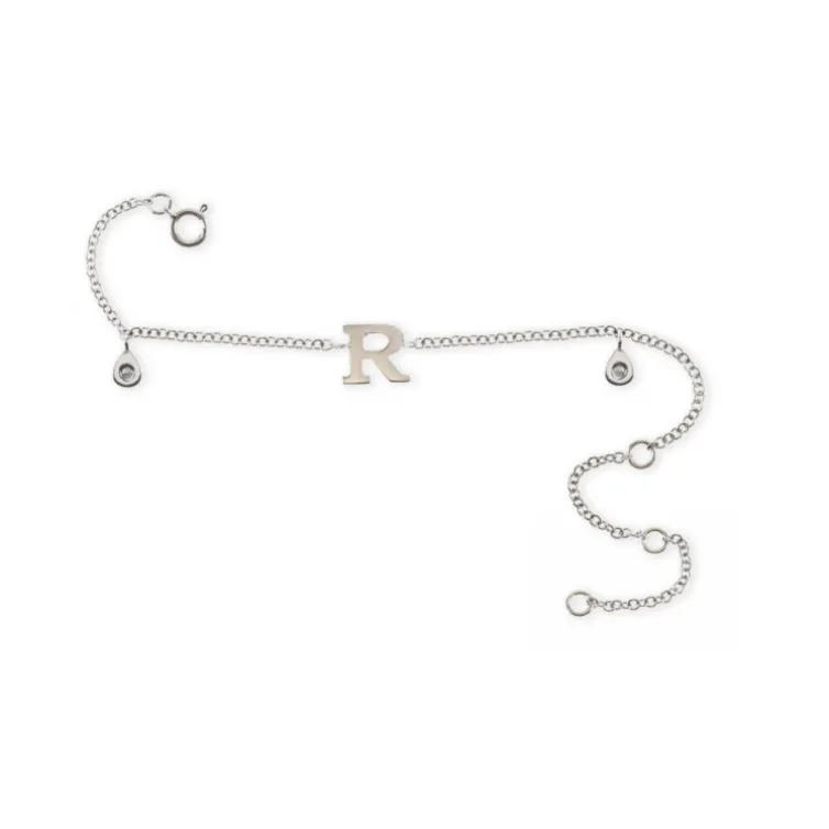Pulsera Inicial Letra R Mini Details
