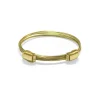 Pulsera Oro Amarillo Nudo Corredera 8 Hilos