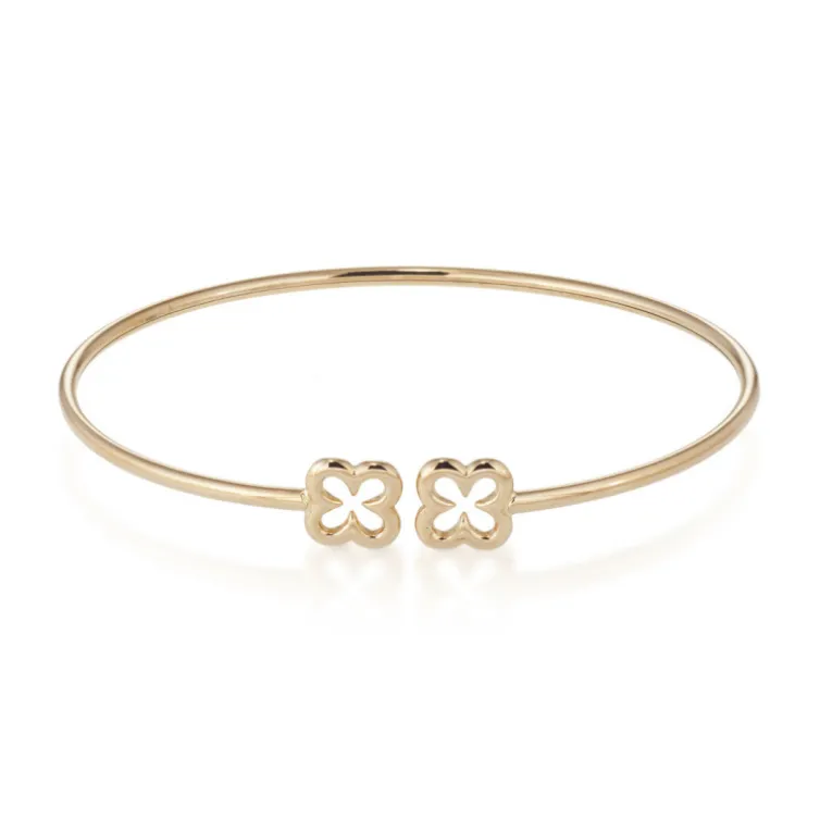 Pulsera Oro Basic Gold Trebol
