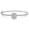 Pulsera oro blanco y Diamantes Electra