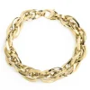 Pulsera Oro 18K Eslabon Triple 15X12