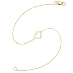 Pulsera Oro Love Heart