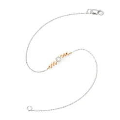 Pulsera Oro Mom Mama Mini Details