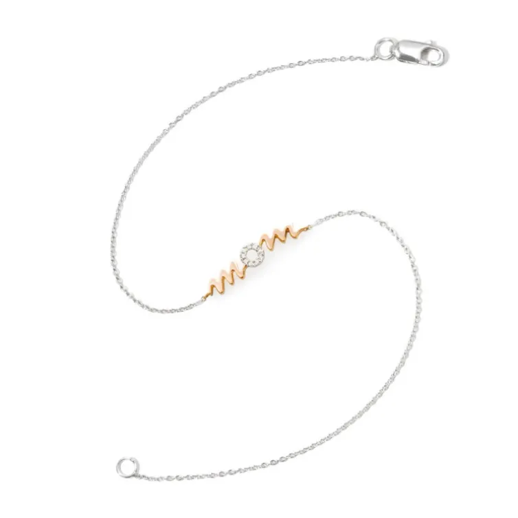 Pulsera Oro Mom Mama Mini Details