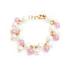 Pulsera Perlas Y Cuarzo Pearls Lady