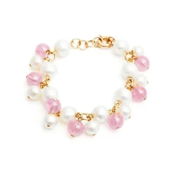 Pulsera Perlas Y Cuarzo Pearls Lady