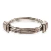 Pulsera Plata Nudo Corredera 15 Hilos