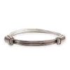 Pulsera Plata Nudo Corredera 8 Hilos