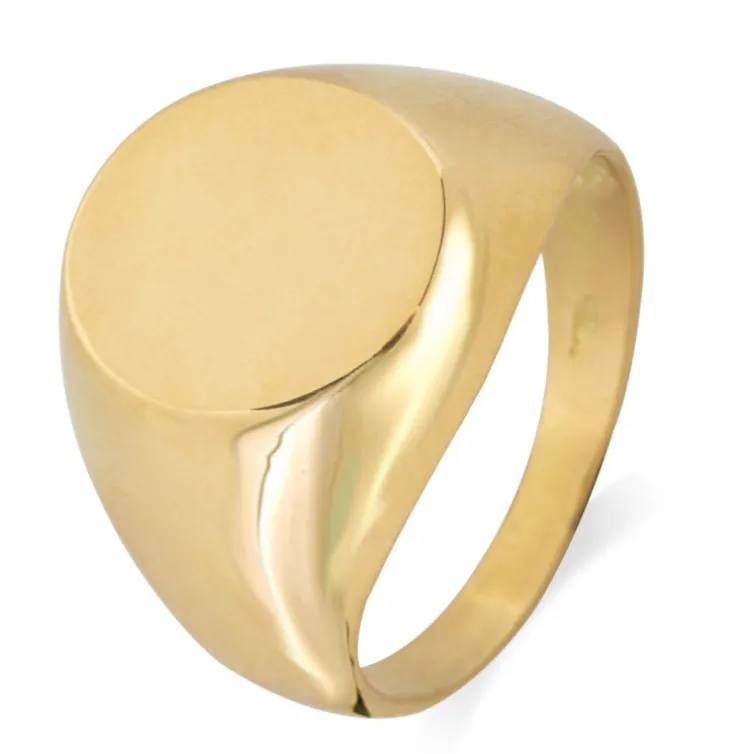 Sello Oro Oval Clásico