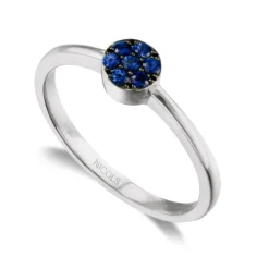 Sortija Circulo Blue Moon