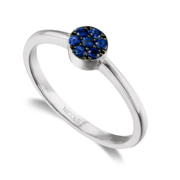 Sortija Circulo Blue Moon