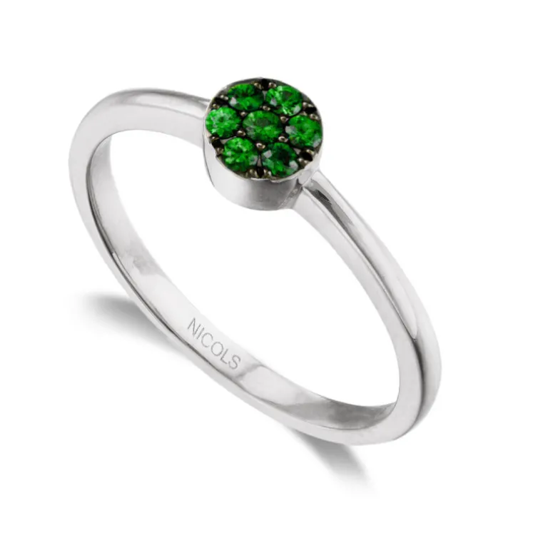 Sortija Circulo Green Velvet